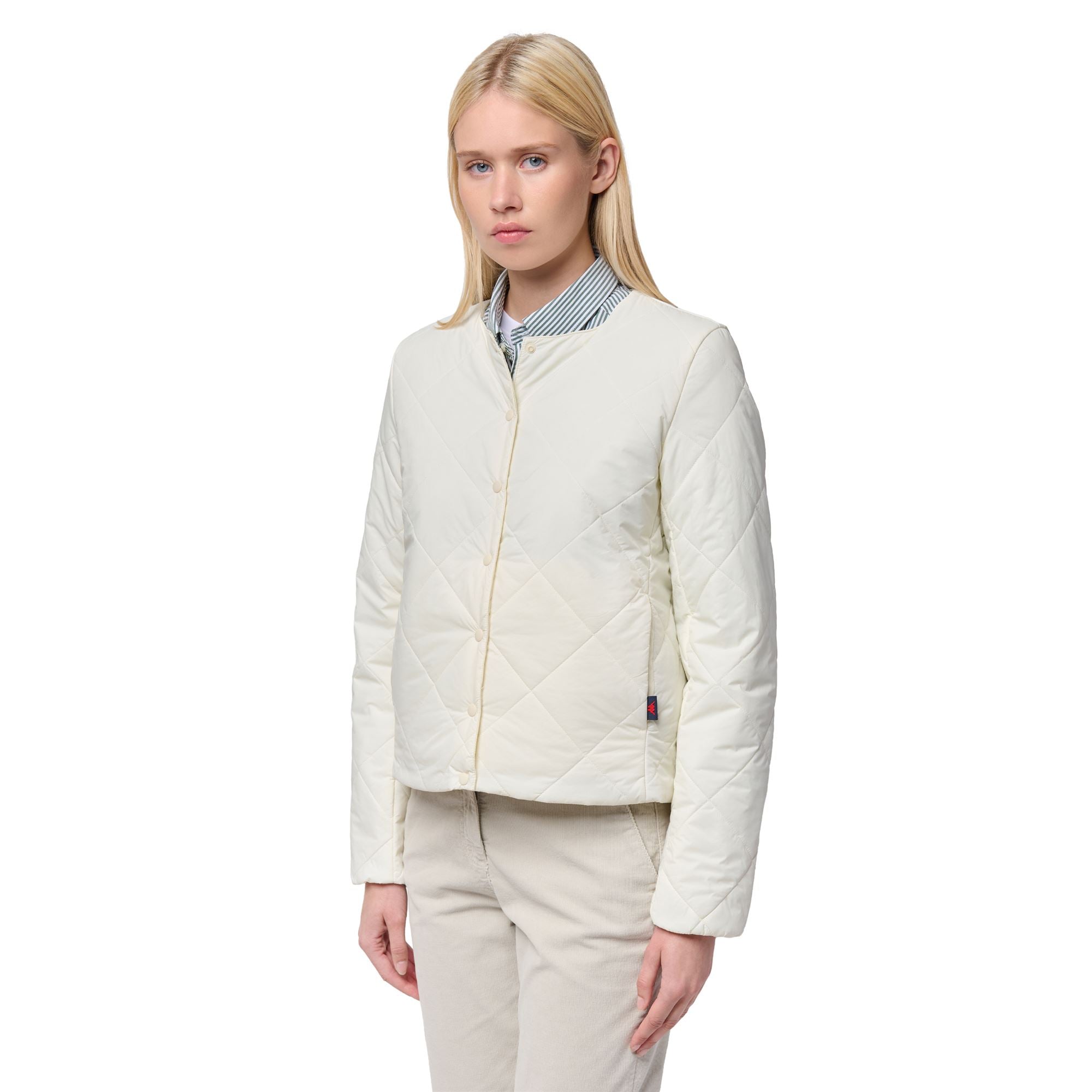 MANU - Jackets - Short - Woman - WHITE NATURAL - Image 6