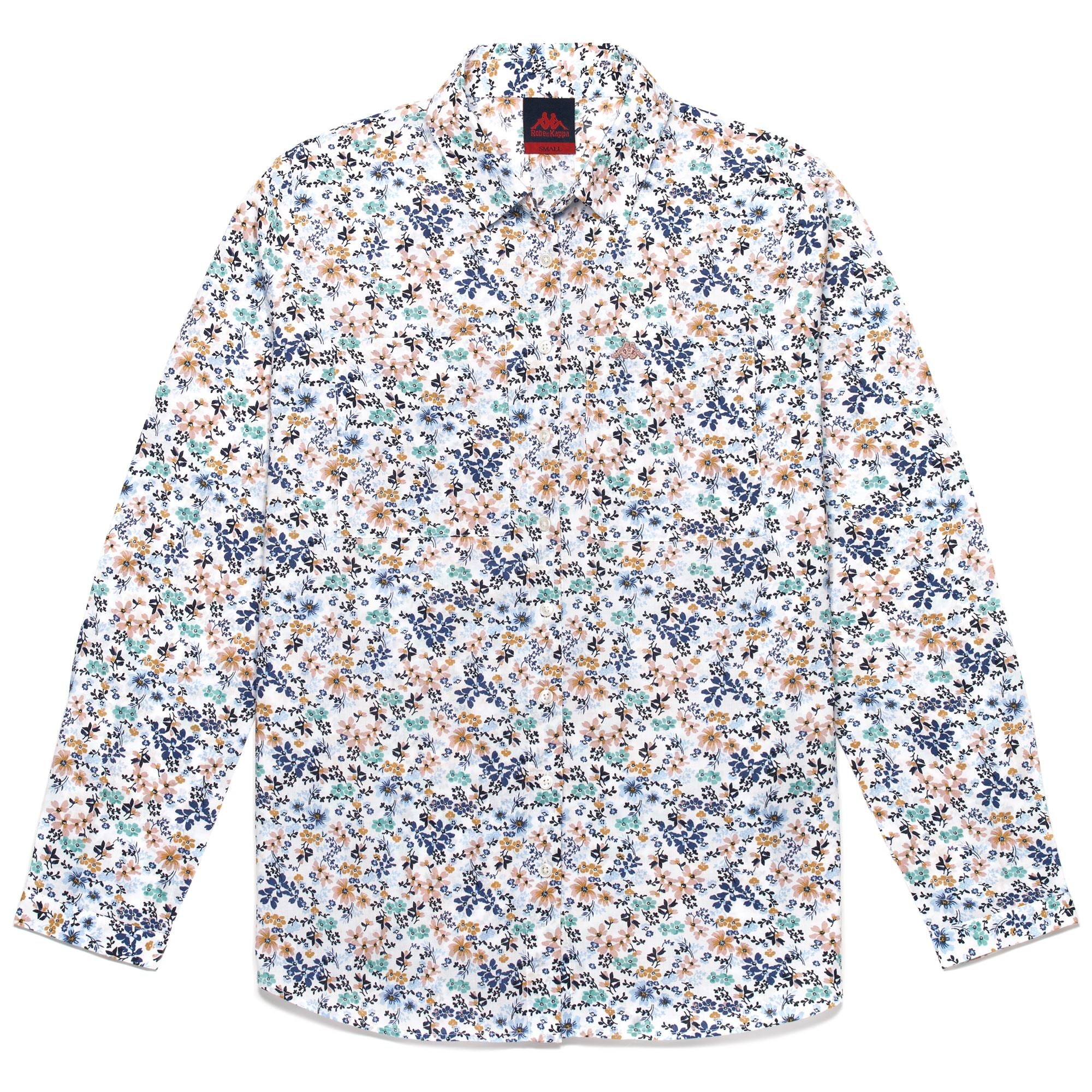 BLASA - SHIRTS - CLASSIC - Woman - WHITE-AZURE-BLUE