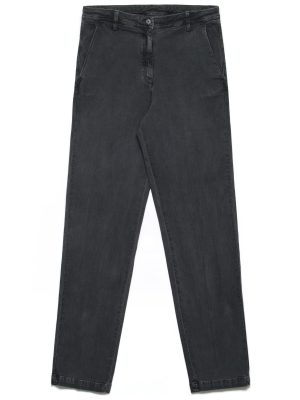 ISTRION SOFT CANVAS - Pants - CHINO - Woman - GREY SHADOW