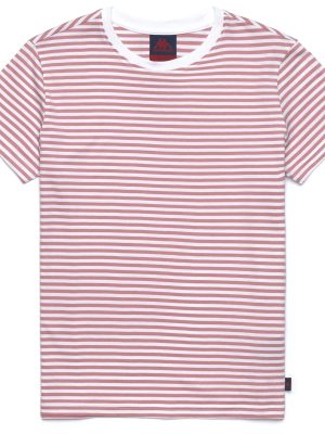 ESTELA - T-ShirtsTop - T-Shirt - Woman - WHITE NATURAL-PINK ELEGANCE