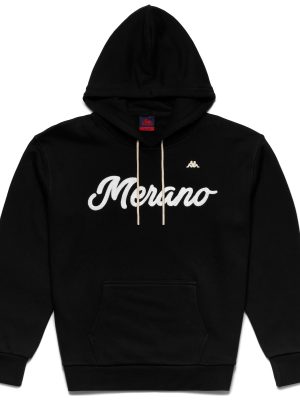 EROI HOOD MERANO - Fleece - Jumper - Man - MERANO BLACK-CREAM