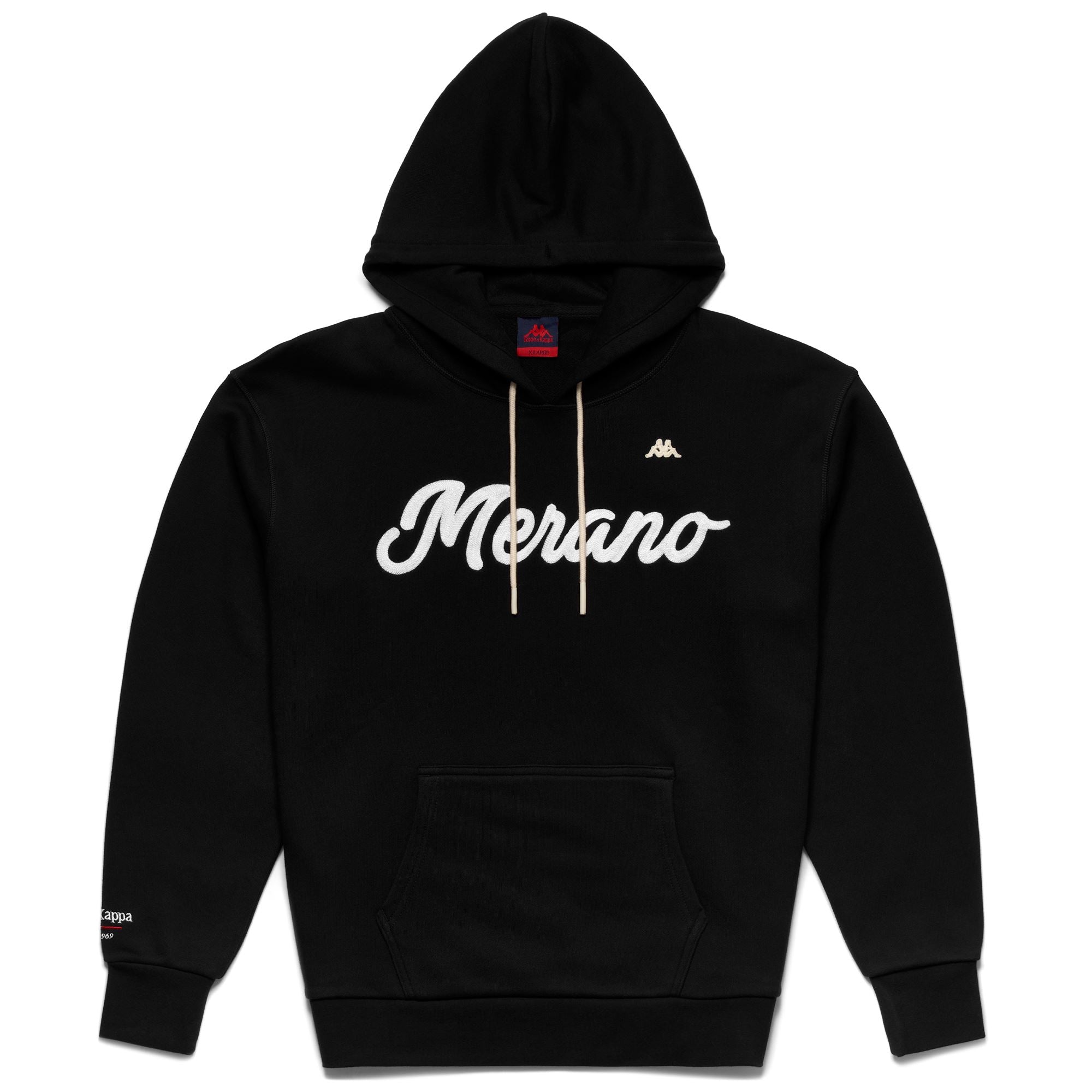 EROI HOOD MERANO - Fleece - Jumper - Man - MERANO BLACK-CREAM