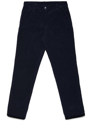 ISTRION CORDUROY - Pants - CHINO - Woman - BLUE NAVY