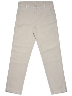 ISTRION CORDUROY - Pants - CHINO - Woman - BEIGE MOONBEAM
