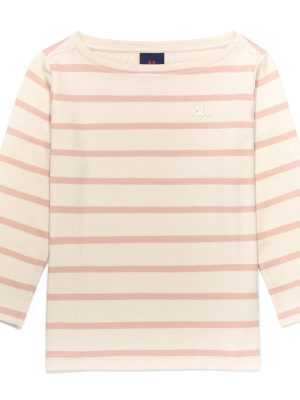 FRANCINE - T-ShirtsTop - T-Shirt - Woman - BEIGE  MOONBEAM-PINK SHADOW