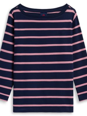 FRANCINE - T-ShirtsTop - T-Shirt - Woman - BLUE IRIS-PINK LILAS