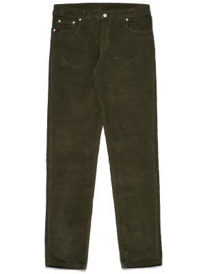 PENTY NEW CORDUROY - Pants - 5 Pockets - Man - GREEN MILITARY