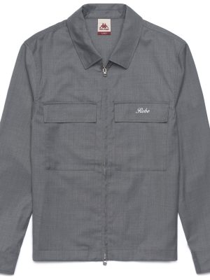 ROBE GIOVANI     GAFSA - OVERSHIRT - OVERSHIRTS - Man - GREY ASH