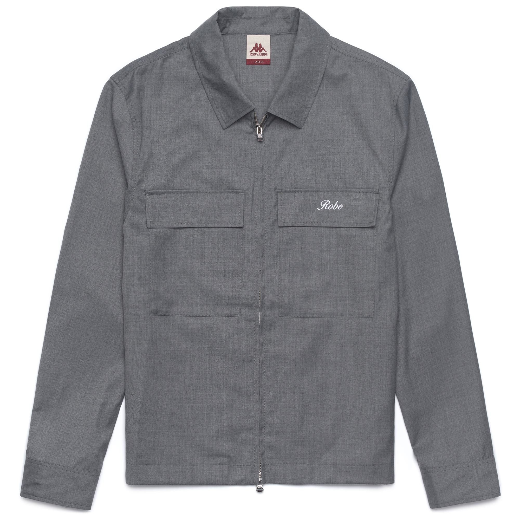 ROBE GIOVANI GAFSA - OVERSHIRT - OVERSHIRTS - Man - GREY ASH
