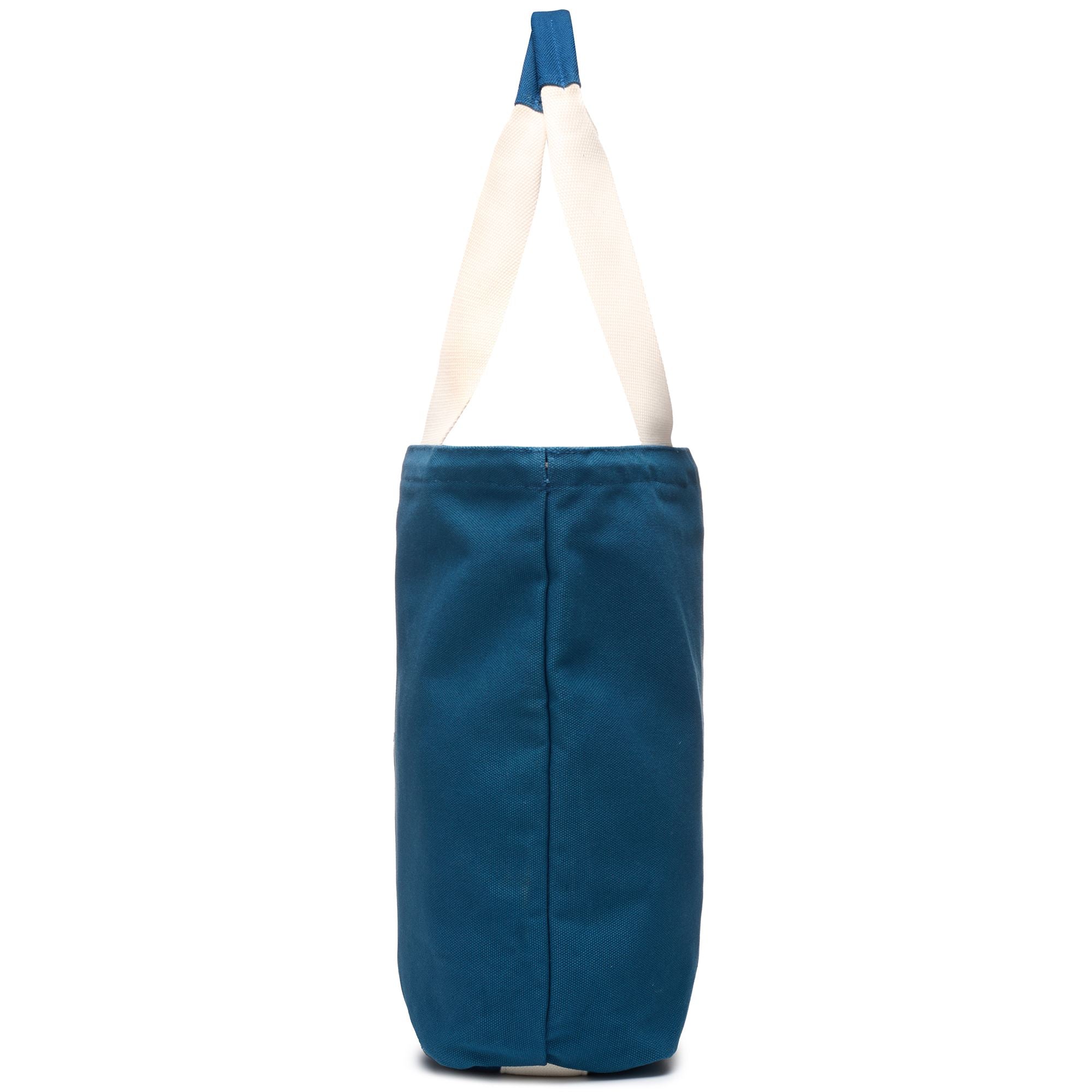 LISETTA CANVAS - Bags - TOTE BAG - Woman - BLUE MAJOLICA-WHITE NATURAL - Image 2