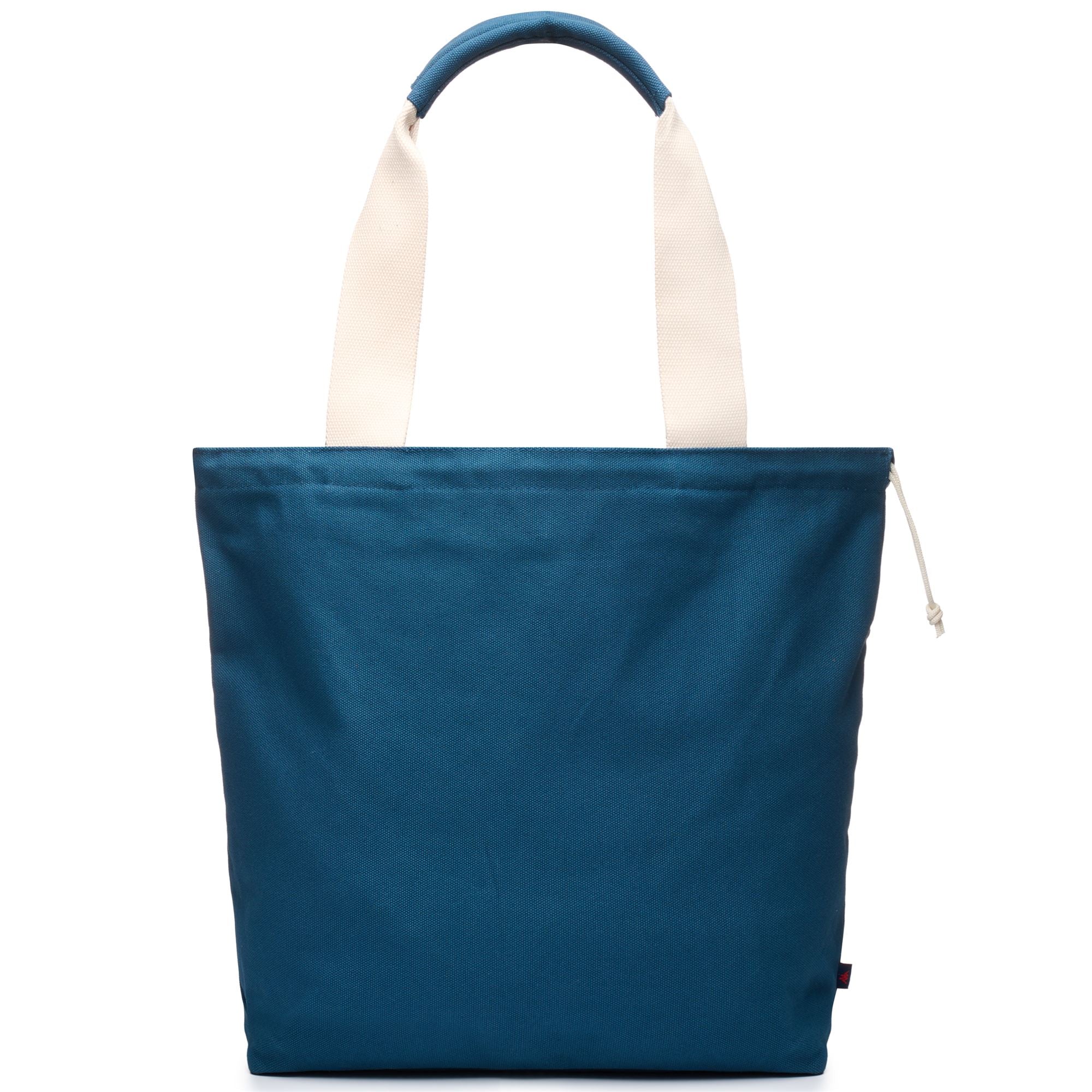 LISETTA CANVAS - Bags - TOTE BAG - Woman - BLUE MAJOLICA-WHITE NATURAL
