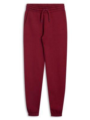 ELMIRE BRUSHED - Pants - Sport Trousers - Woman - RED POMEGRANATE