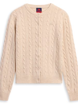 DHALIA - KNITWEAR - Cardigan - Woman - BEIGE CLAY