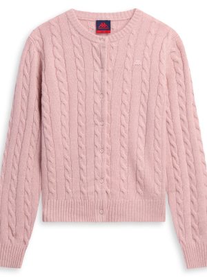 DHALIA - KNITWEAR - Cardigan - Woman - PINK ZEPHYR