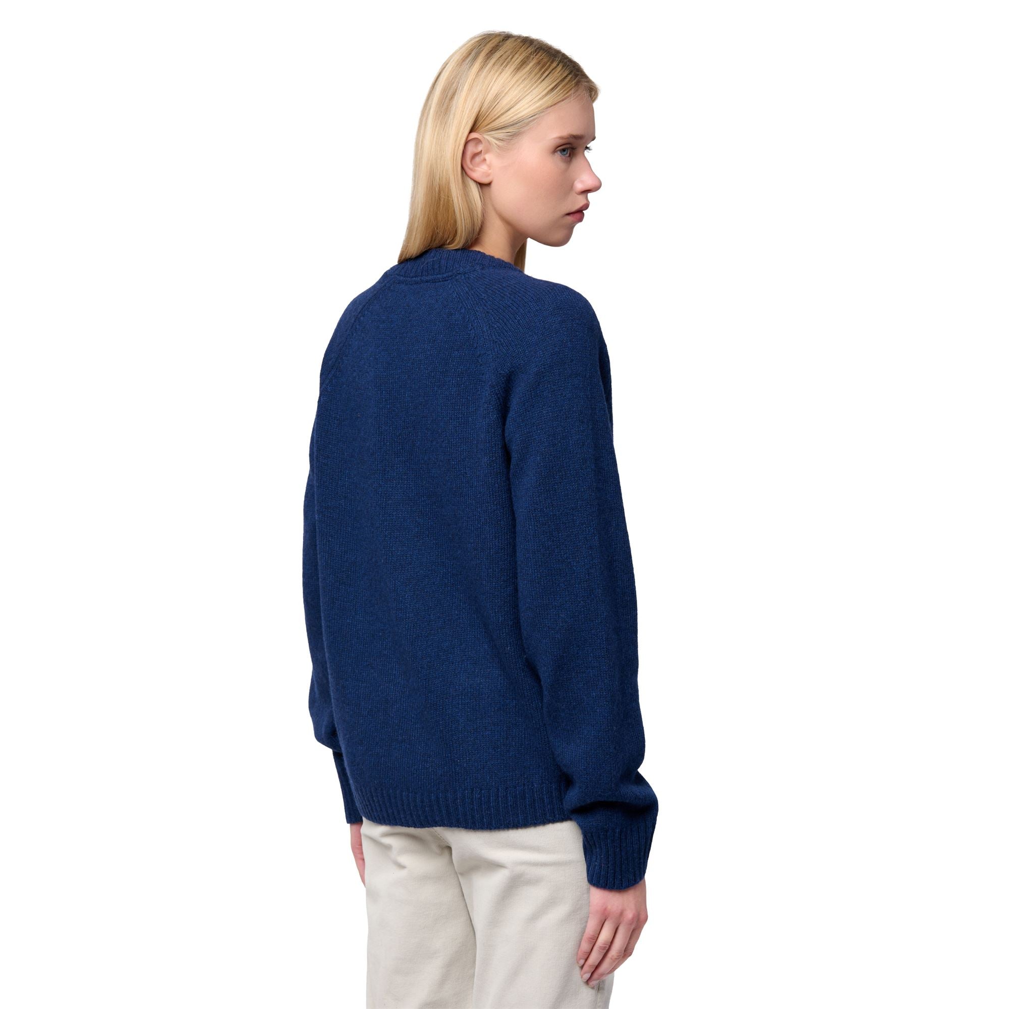 MARION - KNITWEAR - Cardigan - Woman - BLUE IRIS - Image 4