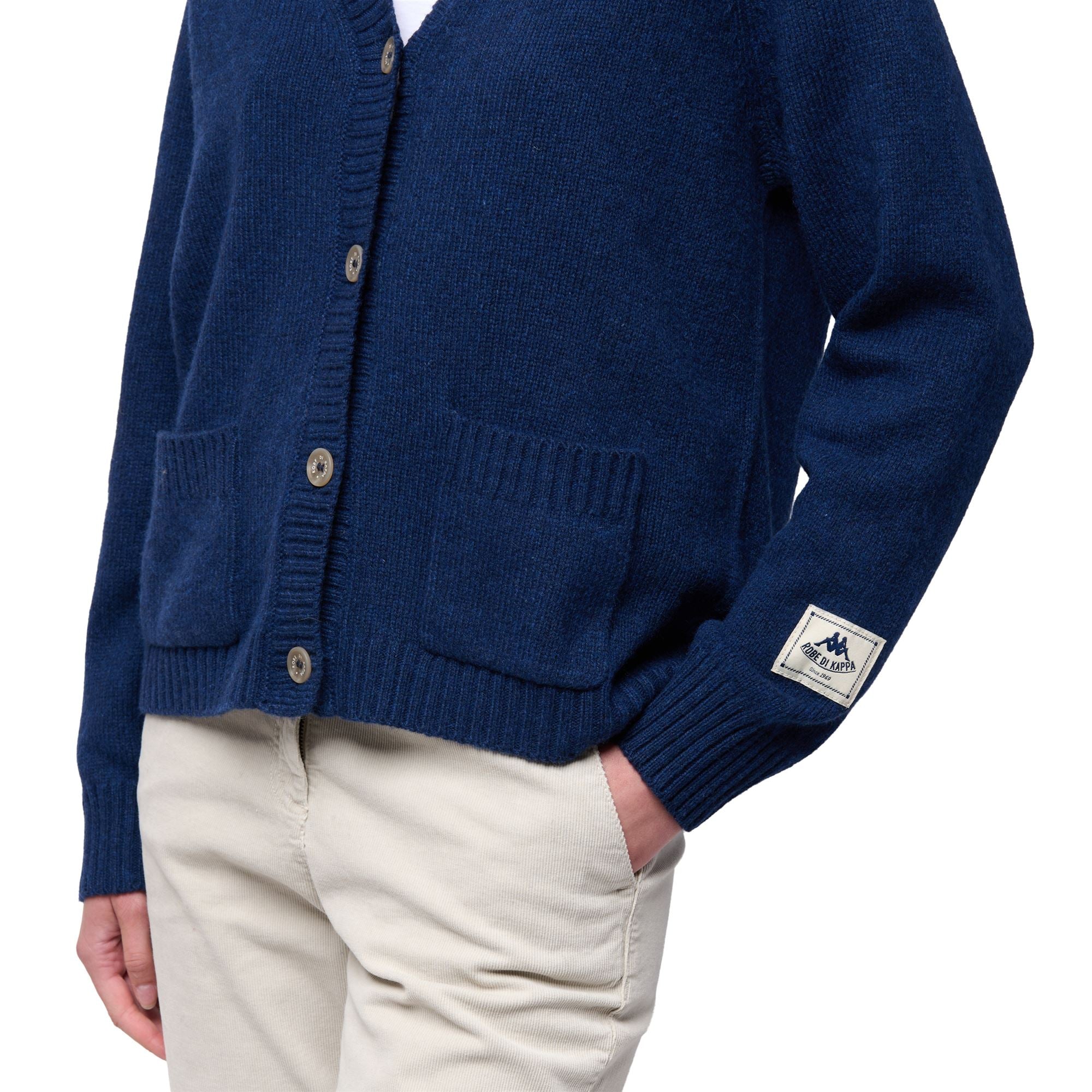 MARION - KNITWEAR - Cardigan - Woman - BLUE IRIS - Image 5