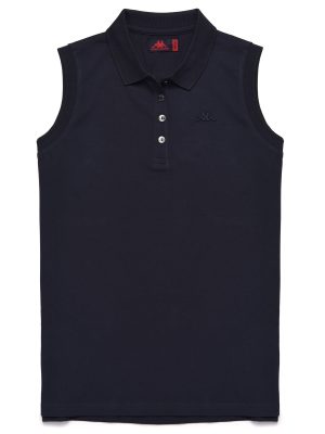 LUANA - Polo Shirts - Polo - Woman - BLUE NAVY