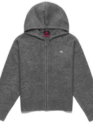 HENNA - KNITWEAR - Jacket - Woman - GREY SILVER