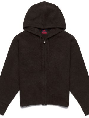 HENNA - KNITWEAR - Jacket - Woman - BROWN SEAL