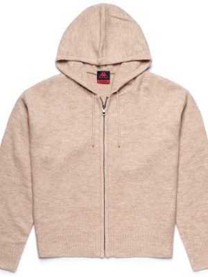 HENNA - KNITWEAR - Jacket - Woman - BEIGE HUMUS