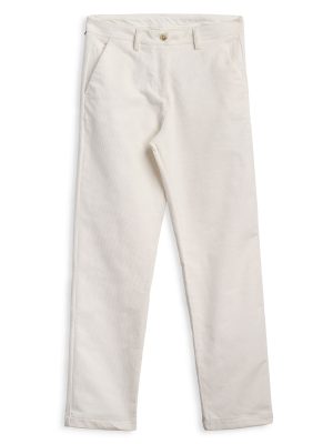 MOLLY COMFORT CORDUROY - Pants - CHINO - Woman - WHITE NATURAL