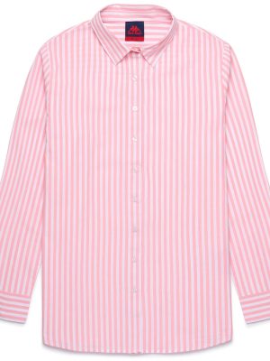 RAYANE - SHIRTS - CLASSIC - Woman - WHITE-PINK ELEGANCE