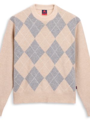 HILMA - KNITWEAR - Jumper - Woman - BEIGE CLAY-GREY FROST-WHITE NATURAL