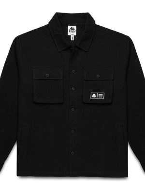 AUTHENTIC NADIR - OVERSHIRT - CLASSIC - Man - BLACK