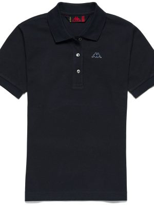 GOLOVIN - La polo Robe di Kappa - Polo - Woman - BLUE NAVY